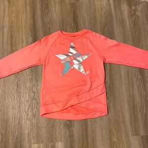 “Here 2 win”pink long sleeve shirt